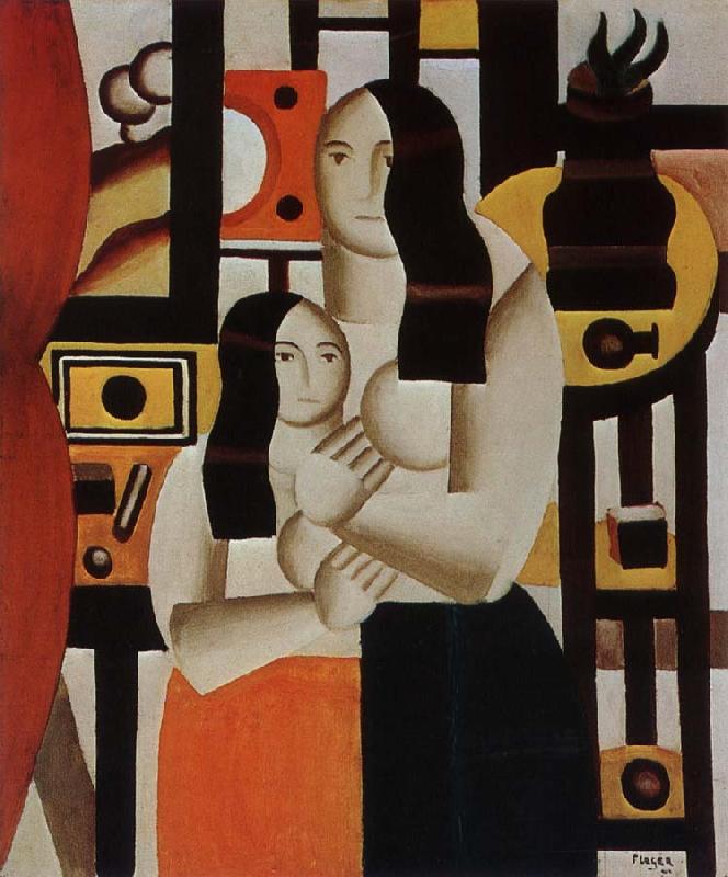 Fernard Leger The woman indoor